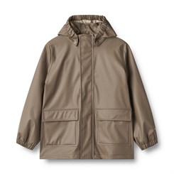 Wheat rainwear Ollo jacket - Dry wood